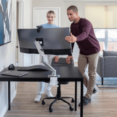 Ergotron HX Heavy Duty Desk Monitor Arm - Gavisco Office Furniture